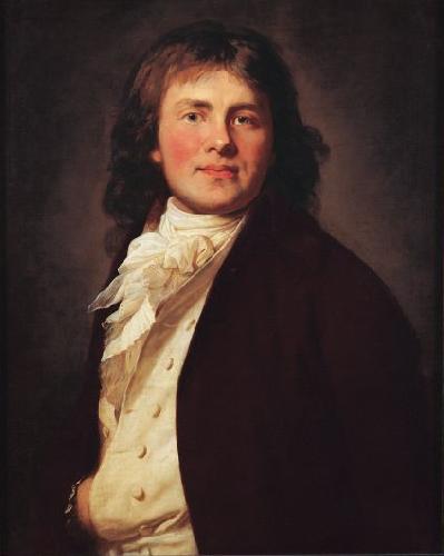 Anton  Graff Portrait of Friedrich August von Sivers oil painting picture